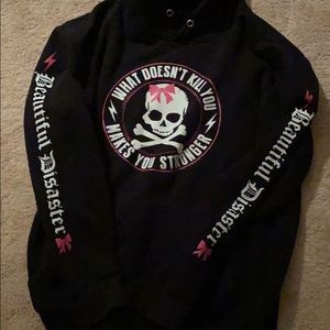 Beautiful Disaster pull over hoodie